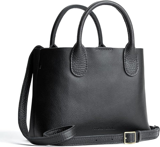 Premium Leather Raindrop Bag: Versatile Crossbody and Handheld Purse
